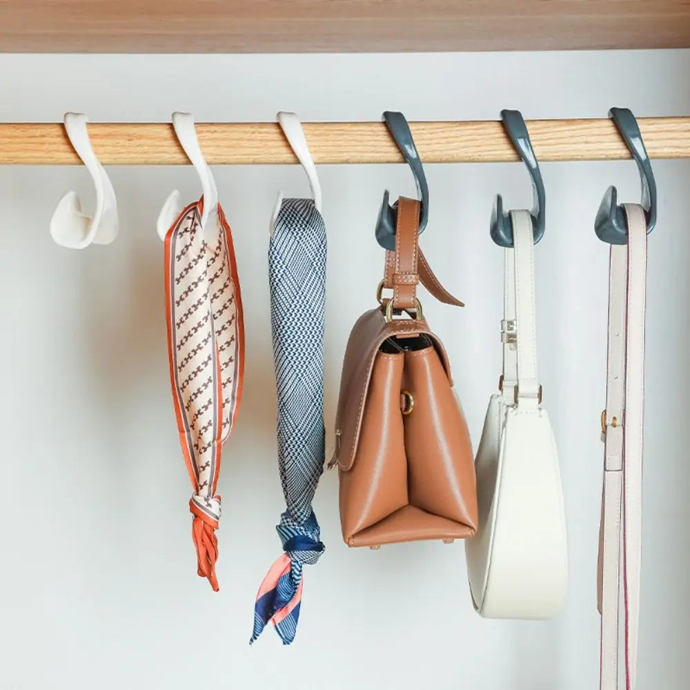 Plastic Handbag Hanger Hook – Closet Rod Storage Organizer Closet Hanger Hook Richie's
