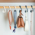 Plastic Handbag Hanger Hook – Closet Rod Storage Organizer Closet Hanger Hook Richie's