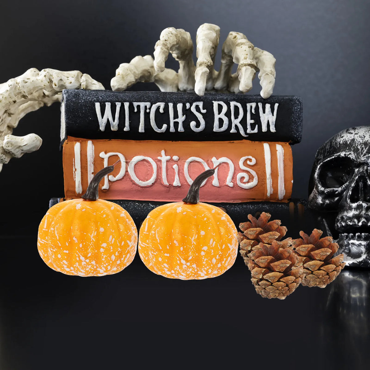 Fake Pumpkin Maple Leaf Pine Cone Acorn Fall Decor Set Fall Harvest Decor Set Richie's