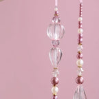 Pink Acrylic Crystal Pendant Christmas Tree Hanging Ornament Christmas Tree Ornament Richie's