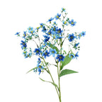 70CM Silk Artificial Flowers – Bridal Bouquet & Home Décor Artificial Flower Stems Richie's Blue