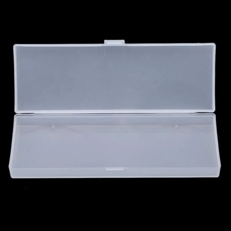 Frosted Matte Plastic Pencil Case – Clear Pen Storage Box Pencil Case Richie's M