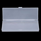 Frosted Matte Plastic Pencil Case – Clear Pen Storage Box Pencil Case Richie's M