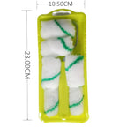 2-Inch Mini Paint Roller Set 8Pcs with Tray – Lint-Free Mini Paint Roller Kit Richie's A1
