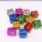12Pcs Laser Colorful Foam Christmas Hanging Pendants Set Christmas Ornaments Richie's