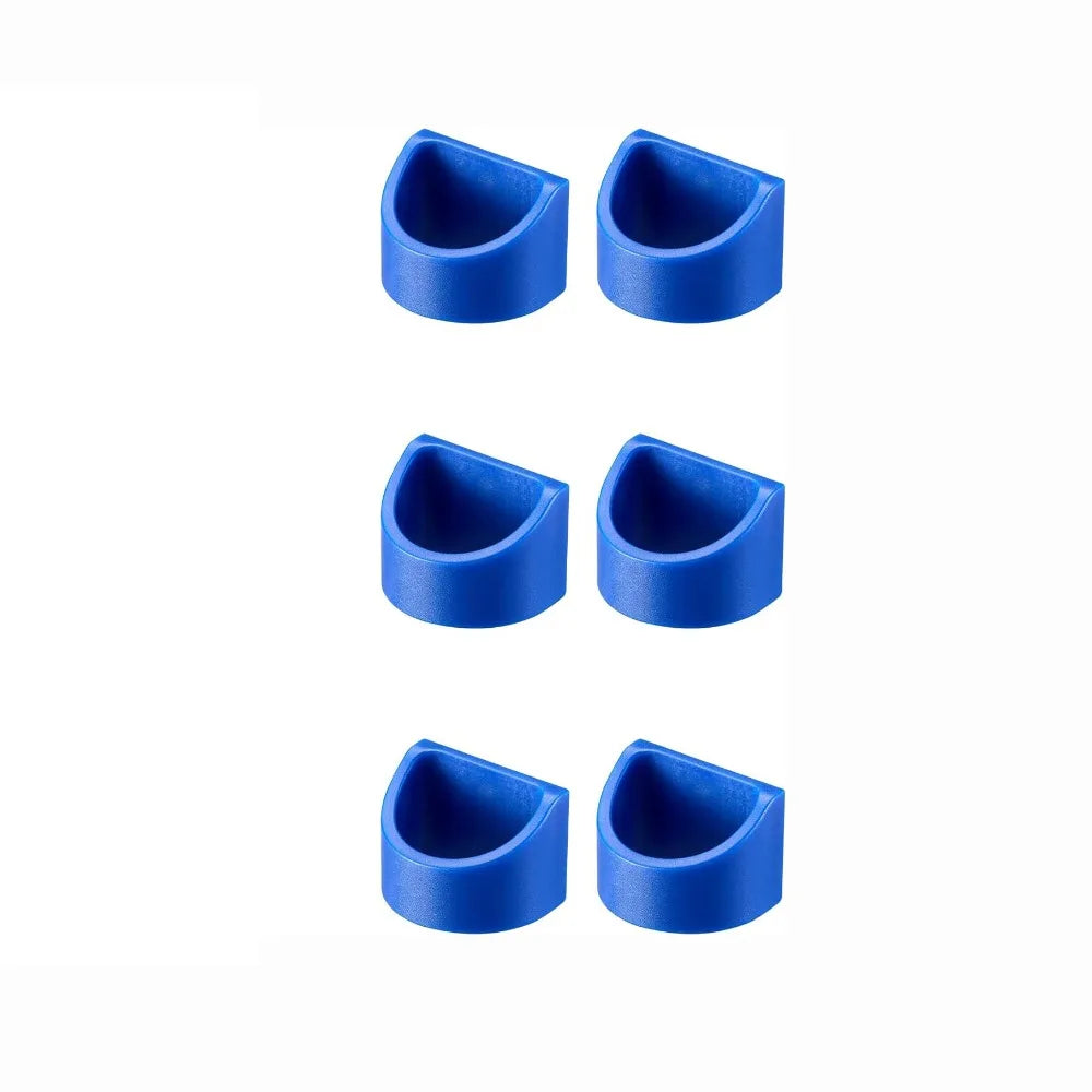 6-Pack Adhesive Glasses Holder Wall Mount Sunglass Organizer Glasses Organizer Richie's Blue