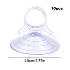 PVC Suction Cup Hooks – Car Windshield, Glass & Bathroom Suction Cup Hooks Richie's White