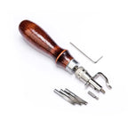 7-Piece Leatherworking Tools Set – Groover, Skiver & Edger Leatherworking Tool Set Richie's