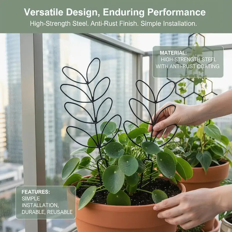 3-Pack Plant Support Frames for Climbing Plants & Vegetables Plant Support Frame Richie's