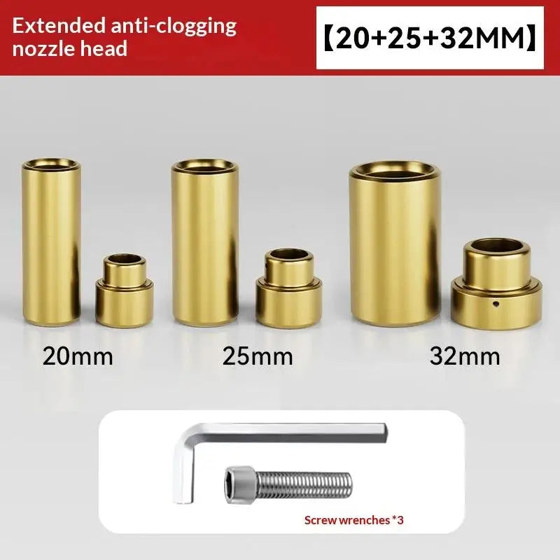 Extended Non-Stick PPR Hot Melt Die Head – 70mm Pipe Welder Pipe Welding Tool Richie's 20mm 25mm 32mm
