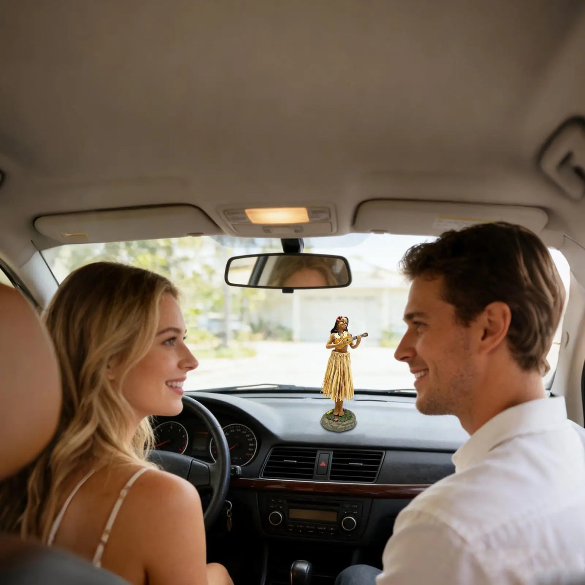 Hawaiian Dancer Dashboard Figurine | Tropical Car Decor Dashboard Figurine Richie's