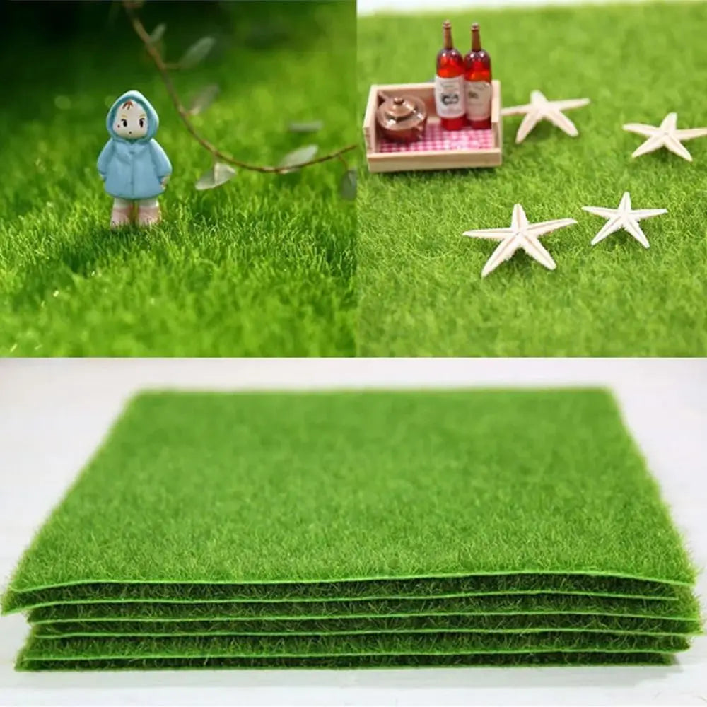 Washable Artificial Grass Mat – Fake Turf for DIY Landscaping Artificial Grass Mat Richie's