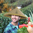 Handmade Chinese Straw Hat – Foldable, Adjustable, Breathable Straw Sun Hat Richie's