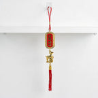 5Pcs Chinese New Year 2027 Goat Zodiac Tassel Hanging Ornaments Holiday Hanging Ornaments Richie's
