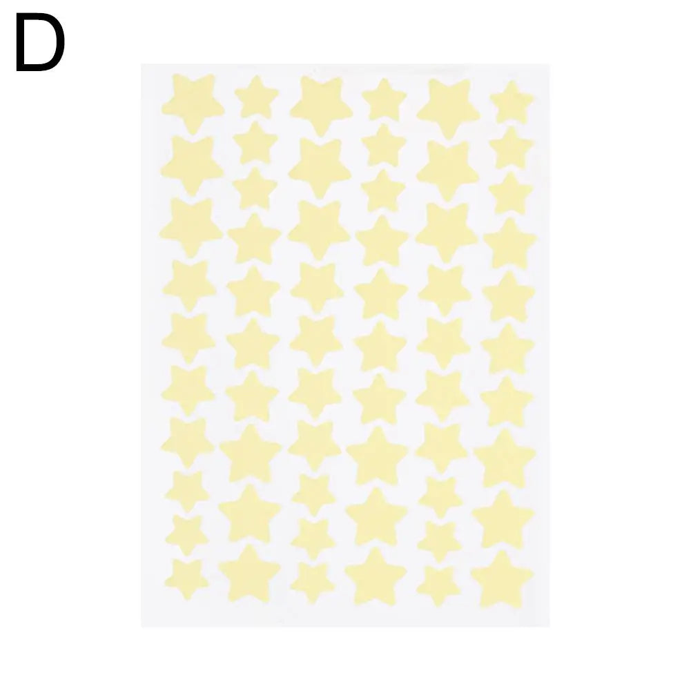 60pcs Star Blemish Patches – Invisible Pimple Cover Stickers Blemish Patch Richie's yellow