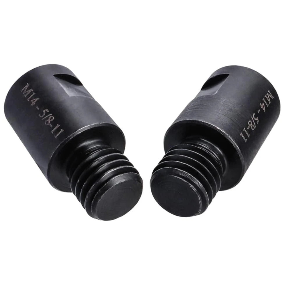 2Pcs M14 to 5/8"-11 Angle Grinder Arbor Adapter – CRV Steel Grinder Thread Adapter Richie's