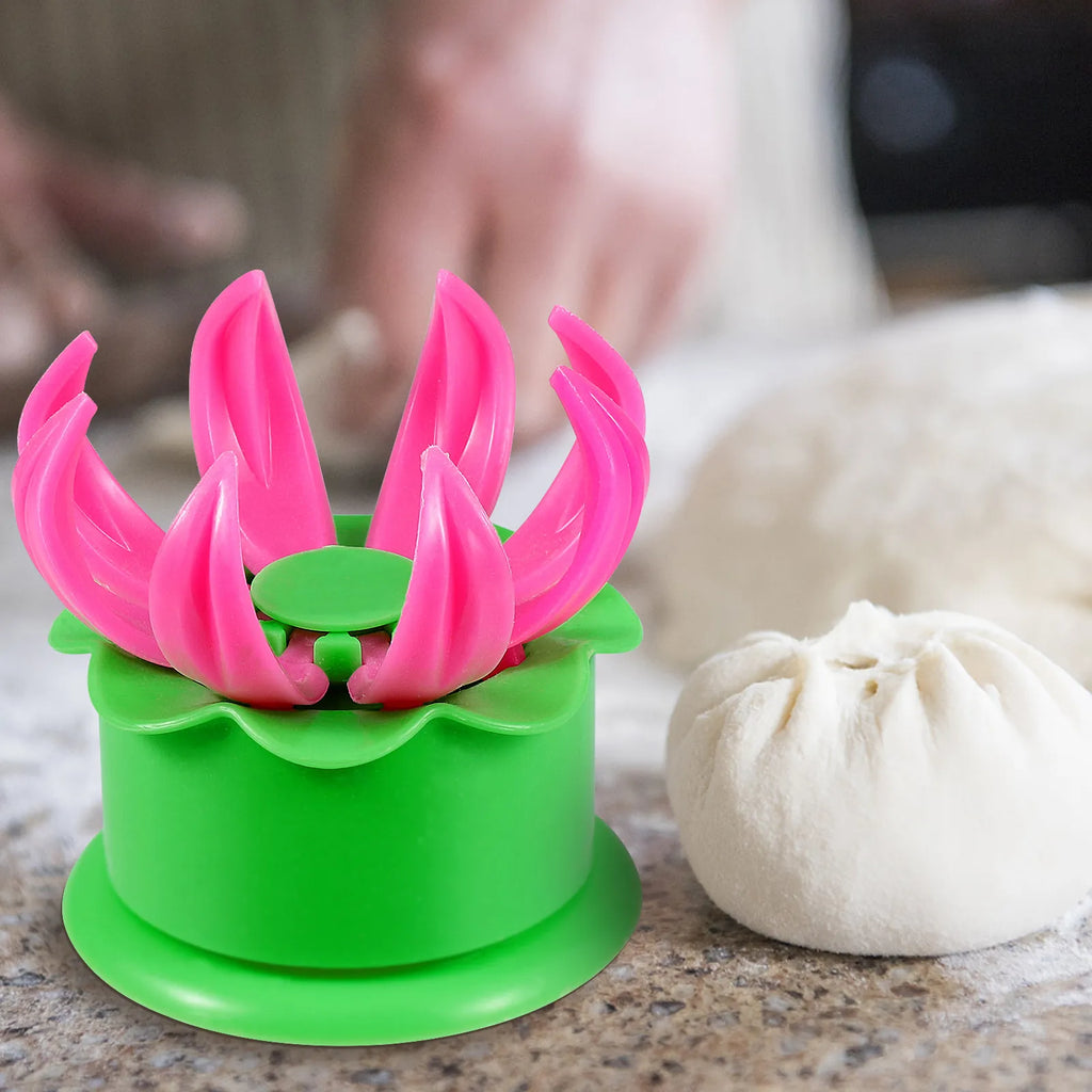 Baozi Steamed Bun Mold – Eco-Friendly Dough Press & Crimped Seal Bun Dough Press Mold Richie's