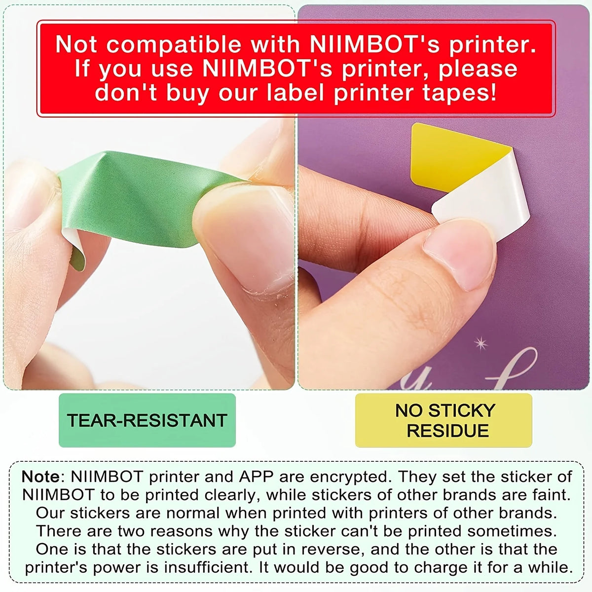 Bekia Cable Thermal Label Rolls for Phomemo D30 D32 D35 Printer Thermal Label Rolls Richie's