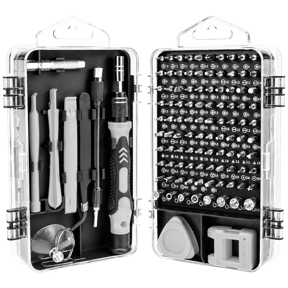 115-in-1 Precision Magnetic Screwdriver Set | Repair Kit Precision Screwdriver Set Richie's grey