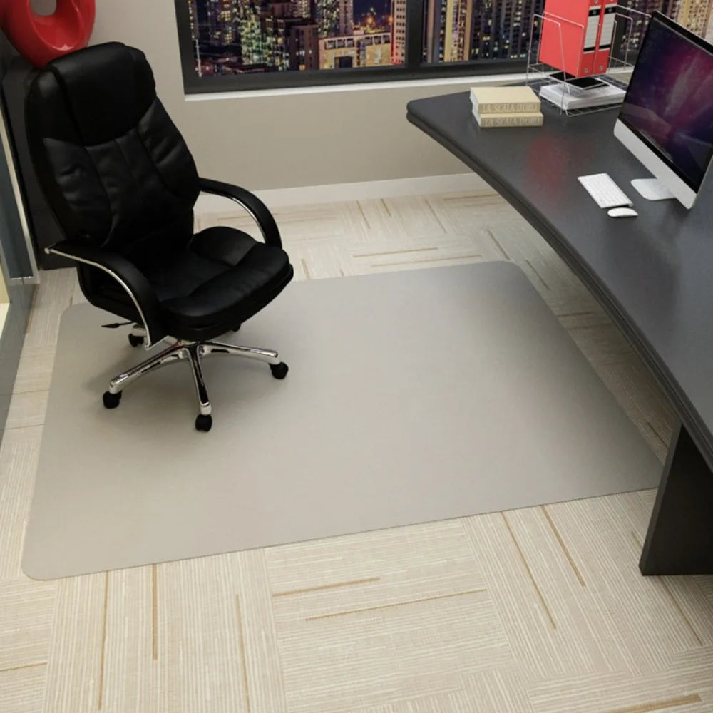 Anti-Slip Office Chair Mat – Polyester Floor Protection 90x140cm Office Chair Mat Richie's Beige 90x120cm