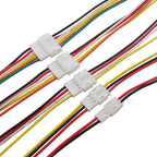 10Pcs JST PH 2.0mm Connector 2–6 Pin Male Female 26AWG Cables Wire Connector Set Richie's