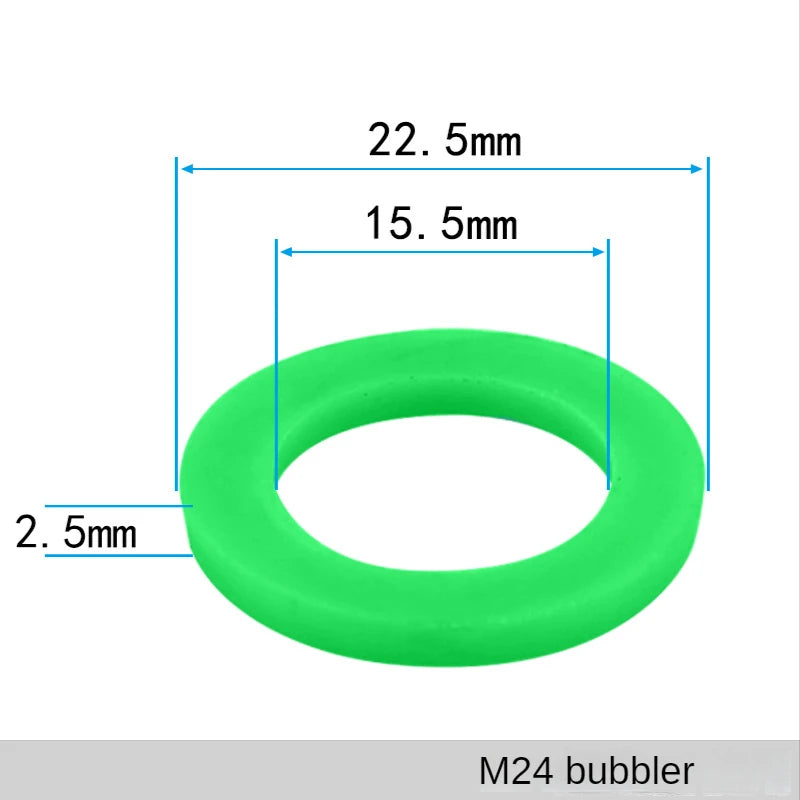 20-Pack Faucet Aerator Rubber Gaskets – Leak-Proof Sealing Pads Faucet Sealing Gaskets Richie's M24