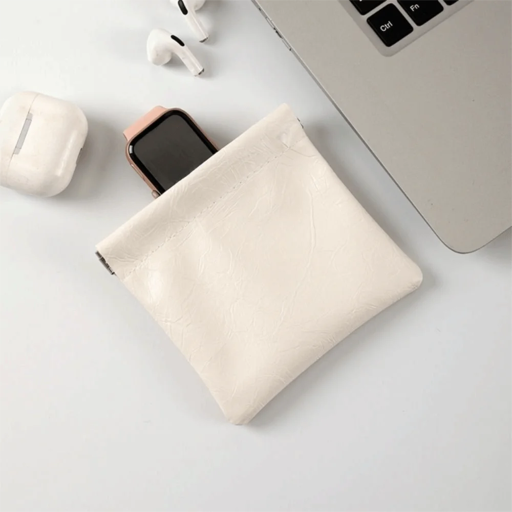 Waterproof PU Leather Coin Purse – Auto-Closure Mini Bag Coin Purse Richie's