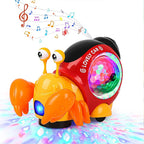 Baby Electric Crawling Snail Toy – Musical & Luminous Interactive Toddler Toy Richie's