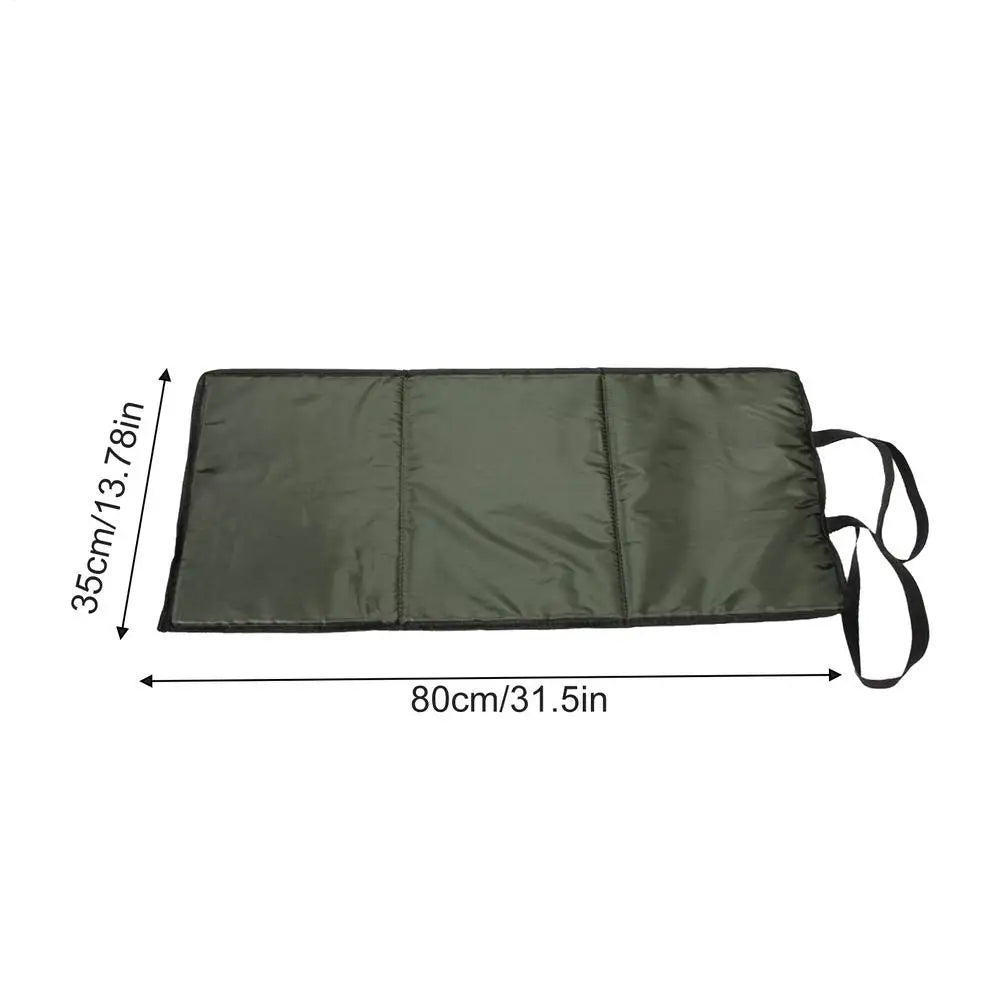 Foldable Carp Fishing Unhooking Mat – 3-Layer Protective Pad Fishing Unhooking Mat Richie's Green