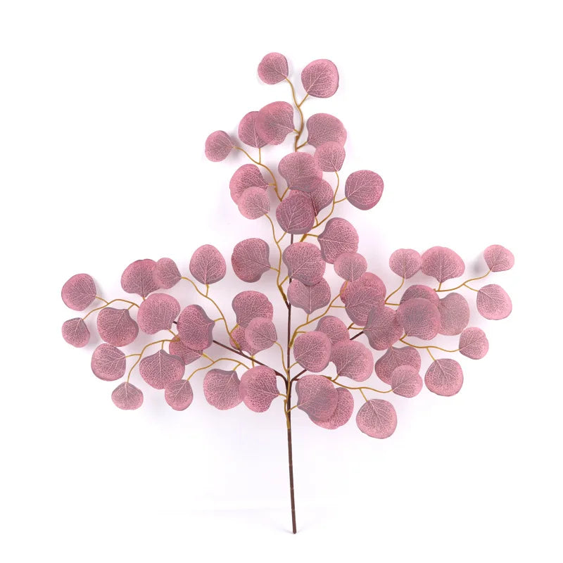 65cm Artificial Eucalyptus Leaf Stems – Wedding & Home Décor Artificial Greenery Richie's Purple