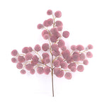 65cm Artificial Eucalyptus Leaf Stems | Faux Greenery Décor Artificial Plant Stem Richie's Purple