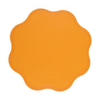 Flower Shaped PVC Placemat – Heat-Resistant & Waterproof Table Placemat Richie's Orange 38-38cm