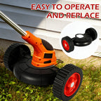 Adjustable String Trimmer Support Wheel Grass Cutter Attachment Trimmer Wheel Attachment Richie's