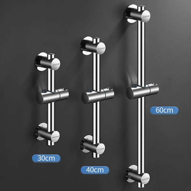 Adjustable Wall Mounted Shower Sliding Bar – Stainless Steel Shower Sliding Bar Richie's
