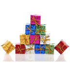 12Pcs Laser Colorful Foam Christmas Hanging Pendants Set Christmas Ornaments Richie's 1
