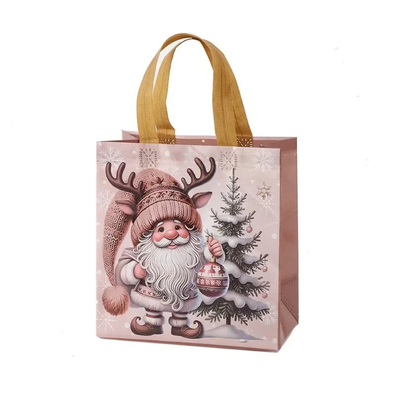 4-Pack Reusable Christmas Gift Tote Bags with Handles Christmas Gift Bags Richie's