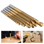 Titanium Coated HSS Drill & Saw Bit Set 3–8mm | 6 Piece HSS Drill Bit Set Richie's