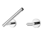 Stainless Steel Gold Wall Mount Toilet Paper Holder Toilet Paper Holder Richie's silver