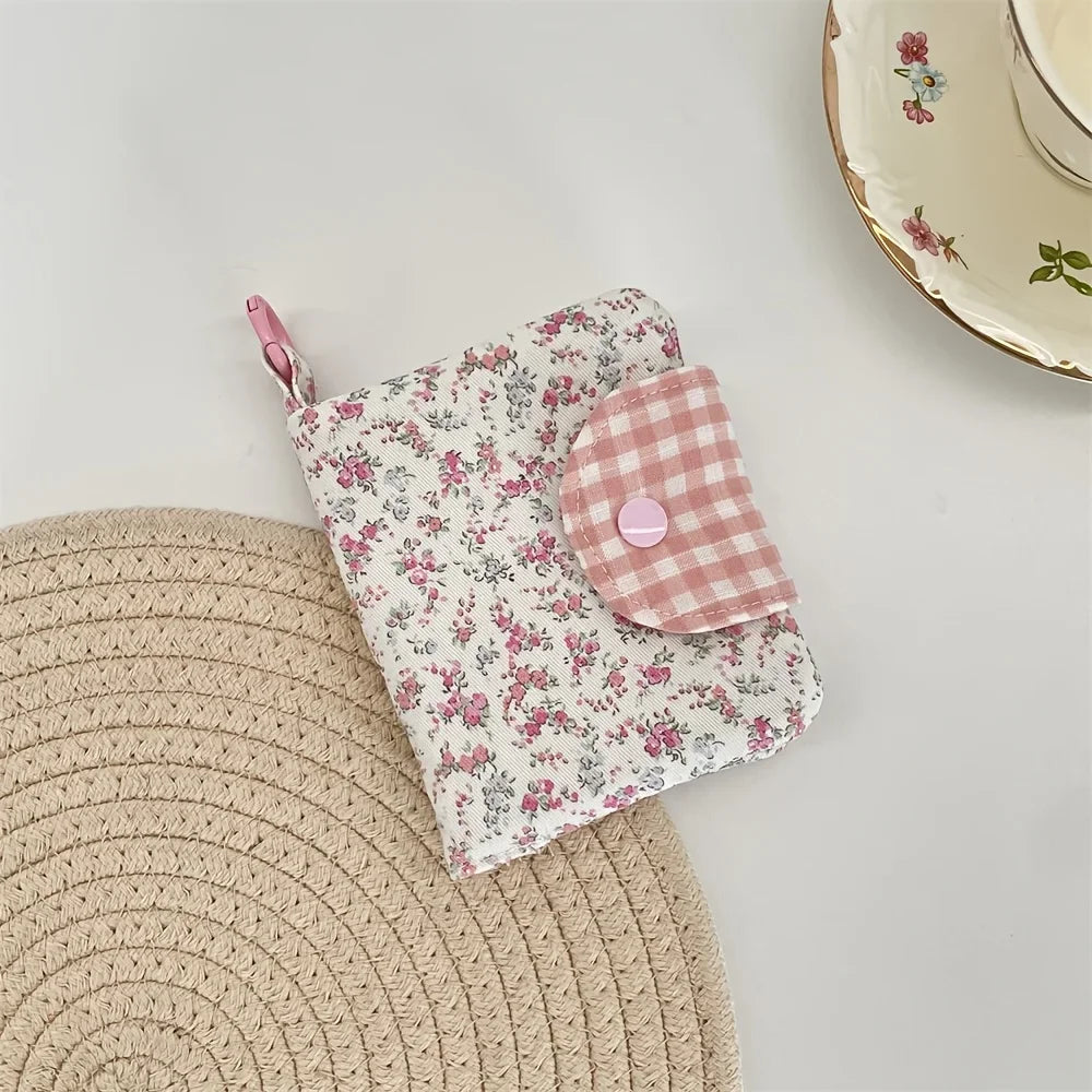 Cute Compact Storage Bag – Card, Coin, Jewelry & Earphone Pouch Mini Storage Pouch Richie's Pink 1 Piece