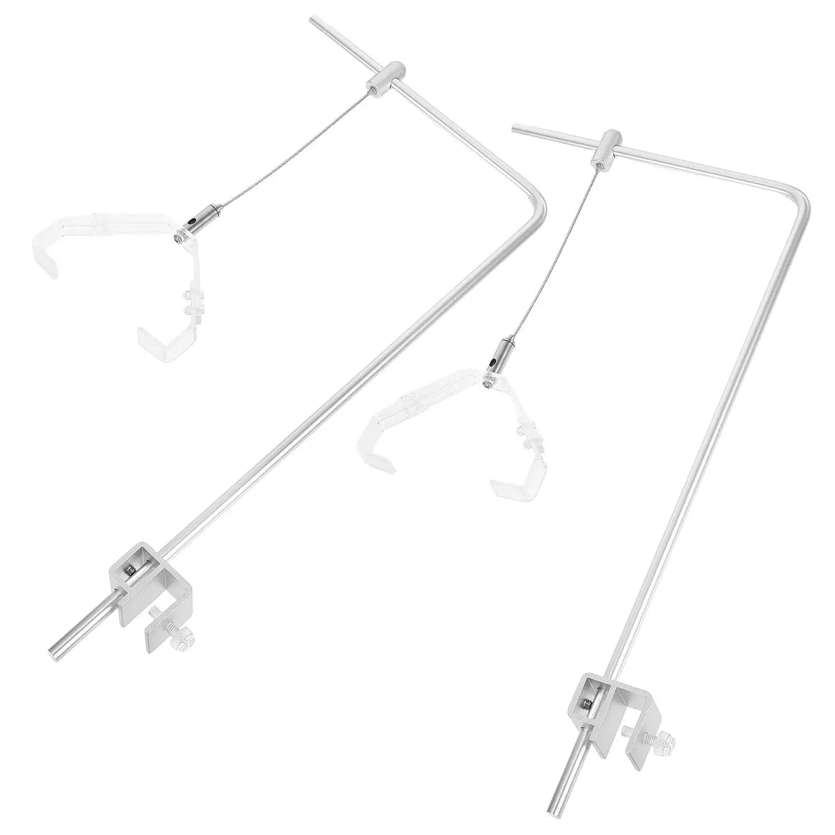 2pcs Adjustable Aluminum Aquarium Light Bracket Stand Aquarium Light Bracket Richie's