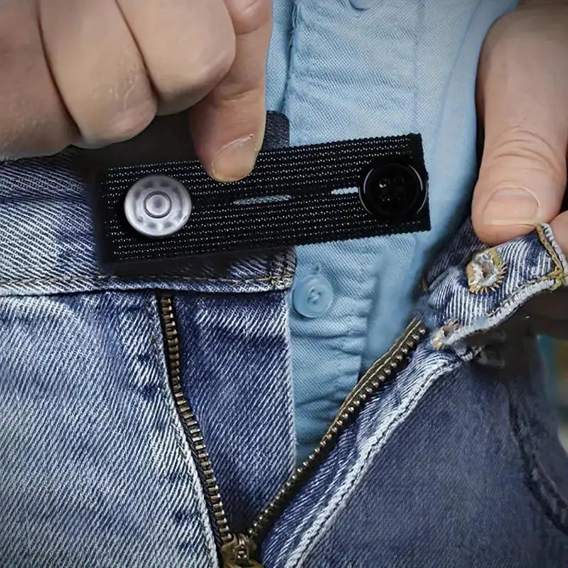 5-Pack Jeans Waist Extender Buckles – Adjustable Elastic Waist Extender Buckles Richie's