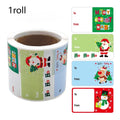 250/500 Christmas Glitter Stickers – Self-Adhesive Mixed Colors Christmas Craft Stickers Richie's 1roll