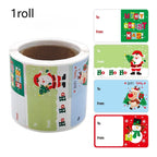 250/500 Christmas Glitter Stickers – Self-Adhesive Mixed Colors Christmas Craft Stickers Richie's 1roll