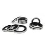 10 PCS M6-M48 Zinc Plated Combined Hydraulic Sealing Gasket Hydraulic Sealing Gasket Richie's