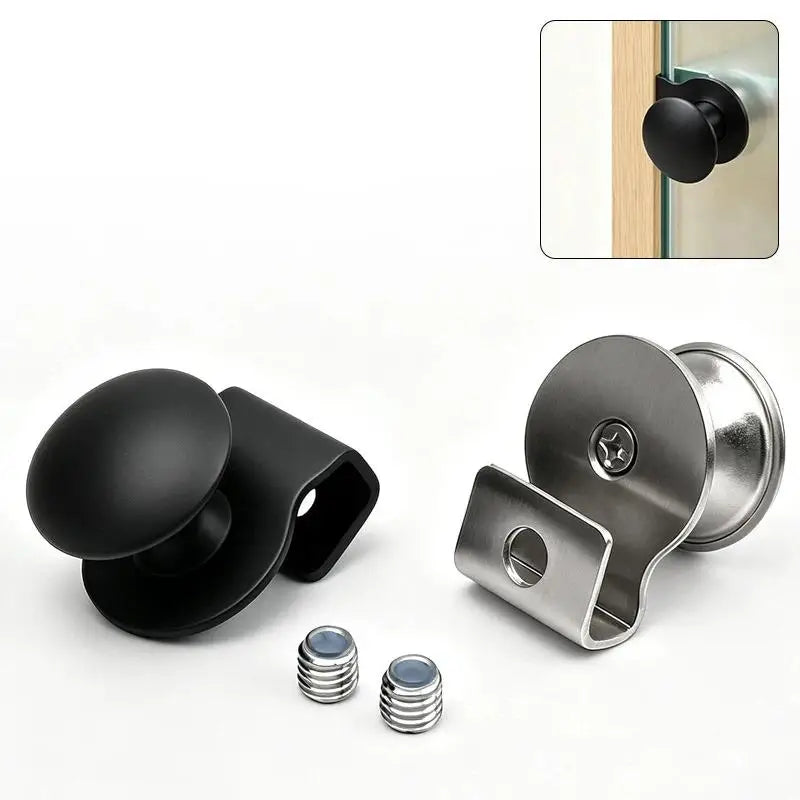No-Drill Stainless Steel Glass Cabinet Door Pull Handle Cabinet Door Handle Richie's