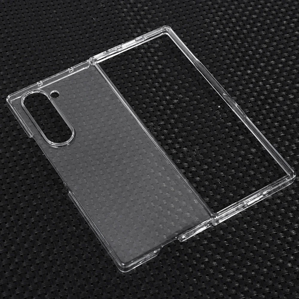 Samsung Galaxy Z Fold 8/7/6/5/4/3 Transparent Hard PC Case Phone Bumper Case Richie's For Z Fold 6