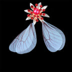 50Pcs Sky-Blue Chiffon Dragonfly Wings – DIY Earring Craft DIY Craft Supplies Richie's