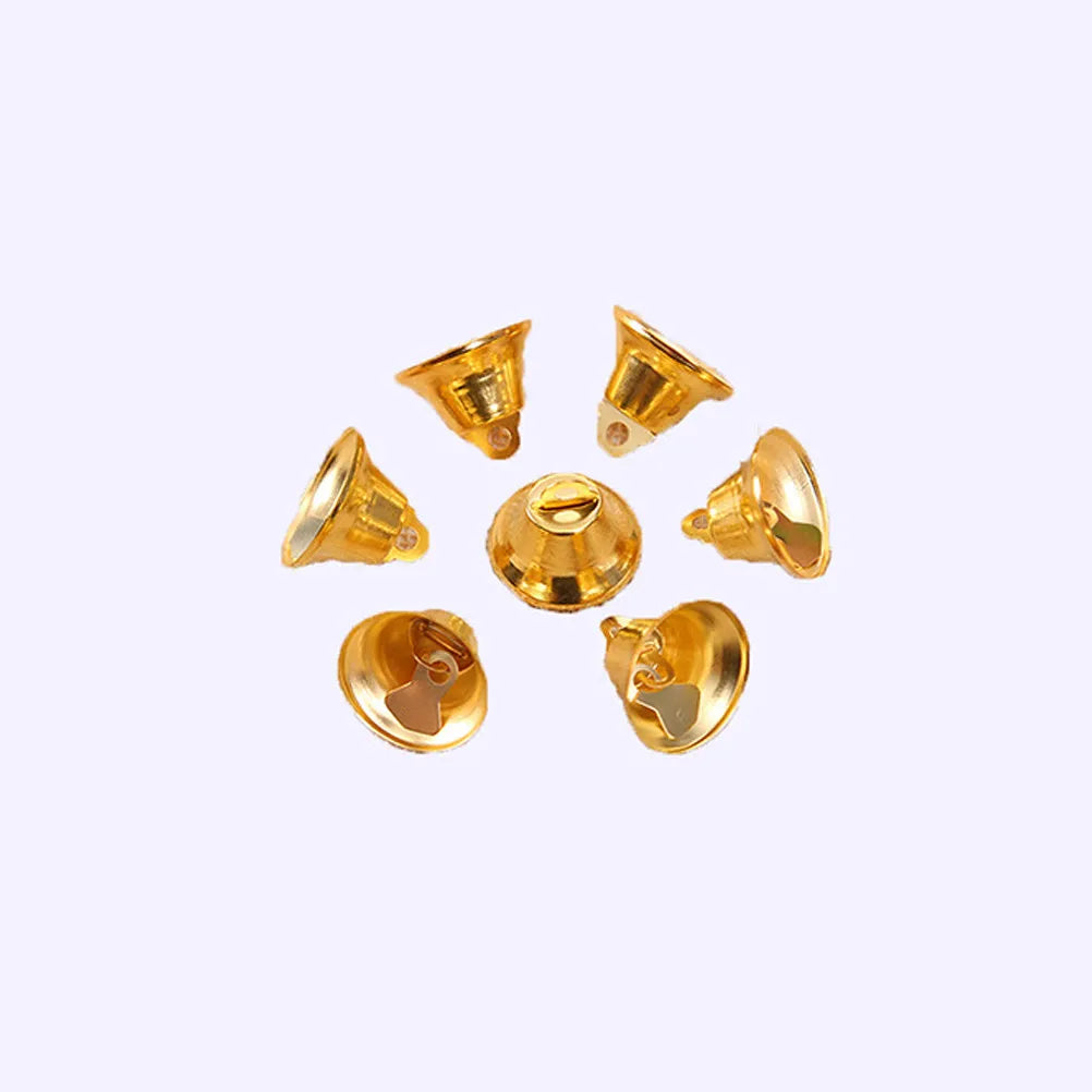 20Pcs Gold Copper Mini Jingle Bells – Christmas & DIY Ornaments Christmas Bell Ornaments Richie's