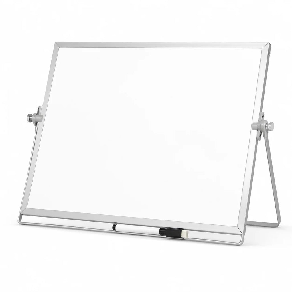 Foldable Double-Sided Desktop Whiteboard with Adjustable Stand Desktop Whiteboard Richie's