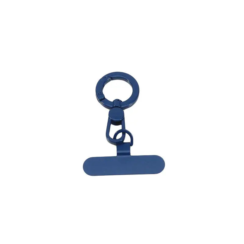 Rotatable Metal Phone Lanyard Clip – Stainless Steel Hook Phone Lanyard Clip Richie's blue
